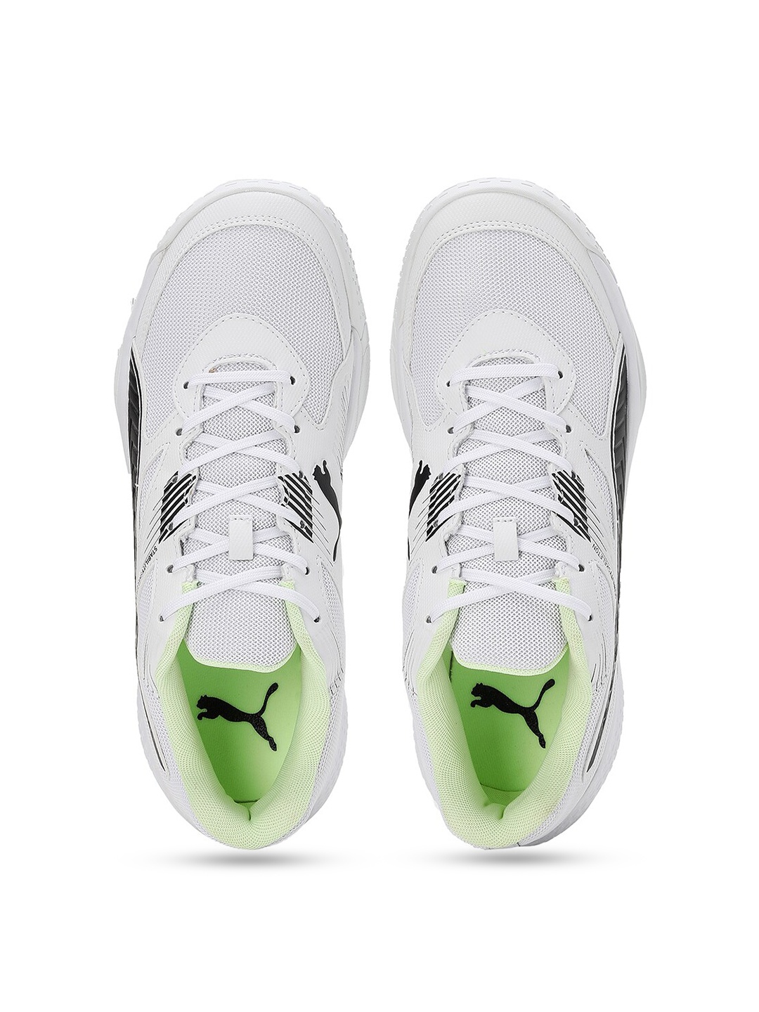 

Puma Solarflash II Indoor Badminton Sport Shoes, White