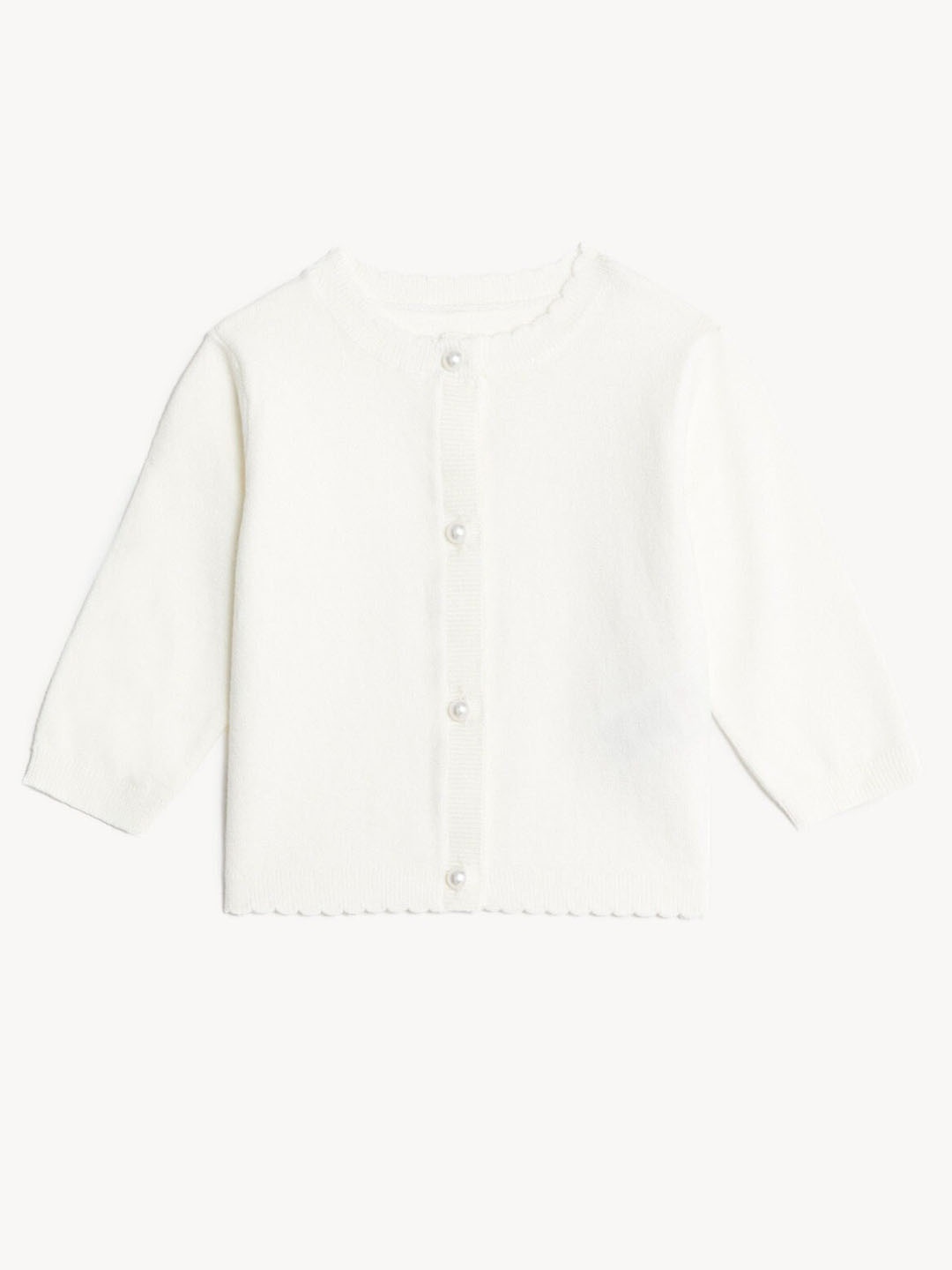 

Marks & Spencer Girls Cardigan, White