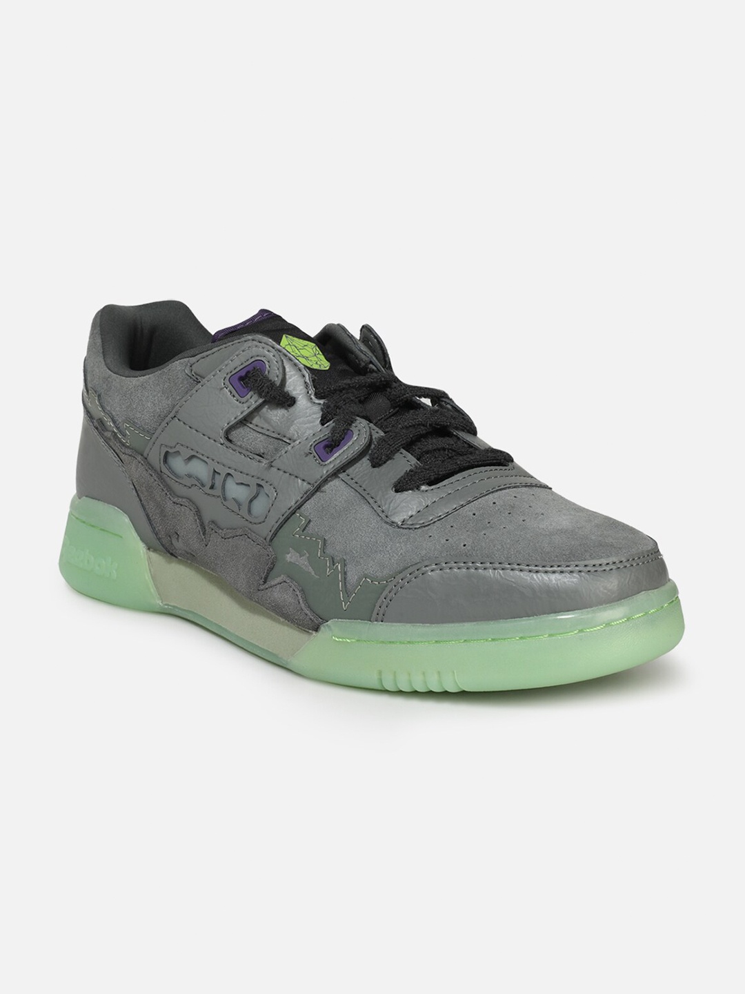 

Reebok Men Workout Plus Leather Training Shoes, Grey