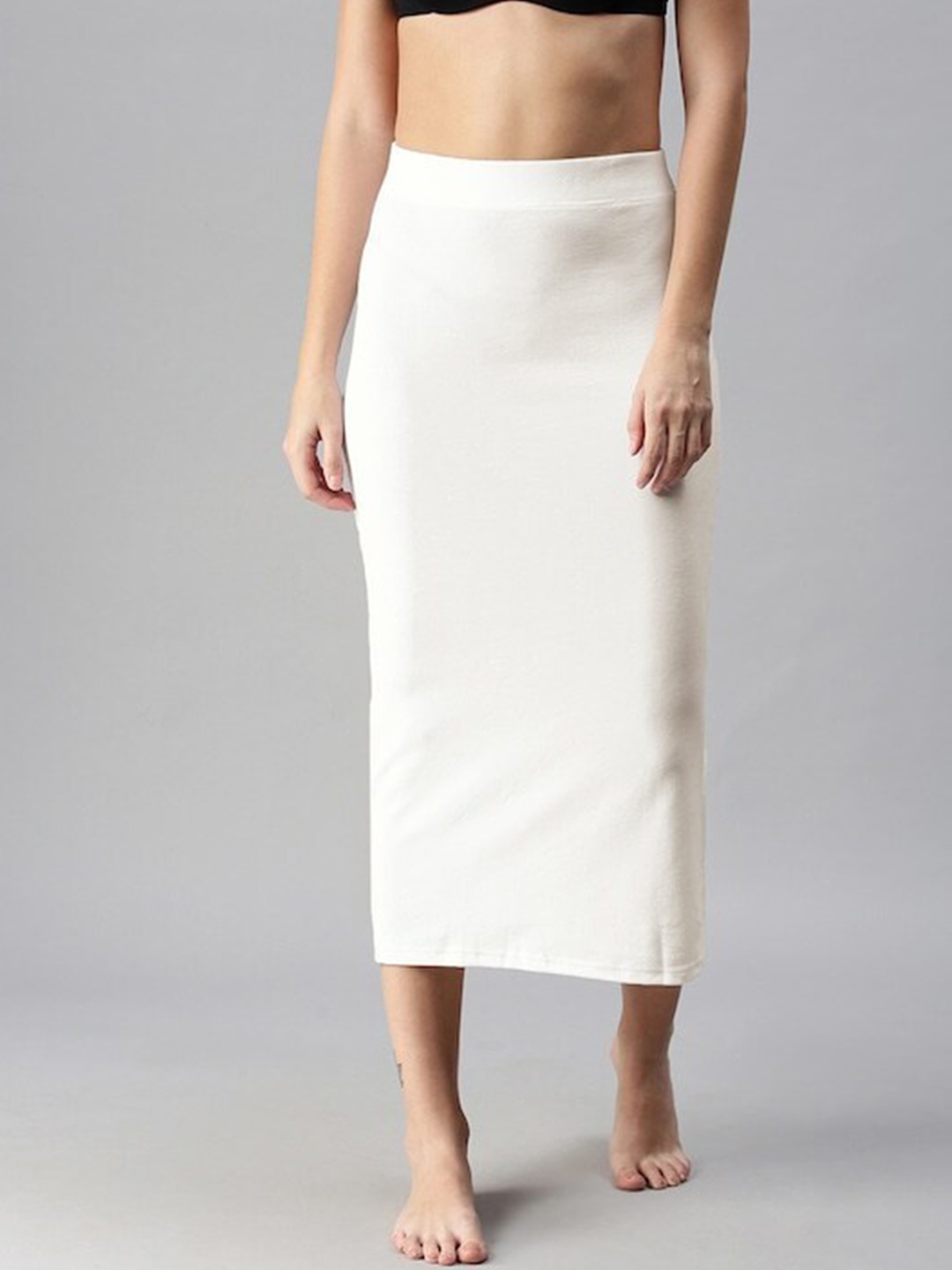 

TEREZA Stretchable Saree Shapewear, White