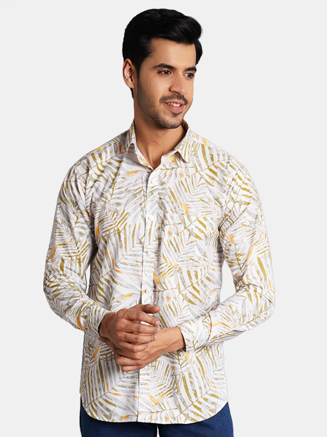 

Wintage Classic Fit Floral Printed Casual Shirt, Multi