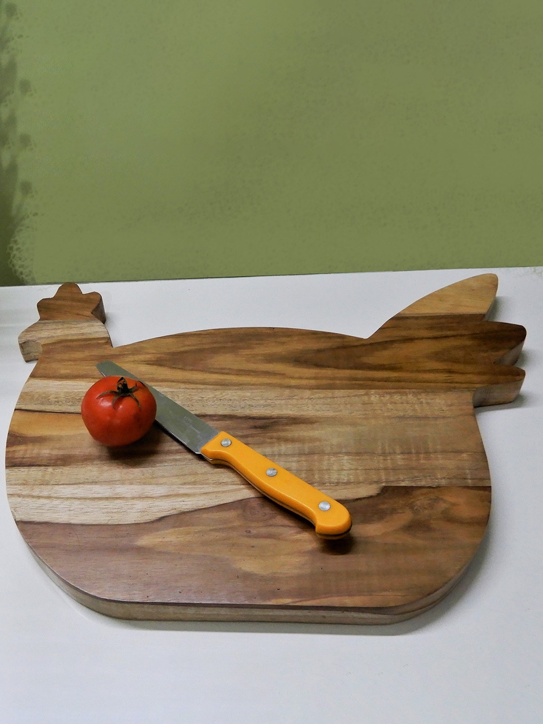

Disoo Fashions Brown Textured Wooden Chopping Board