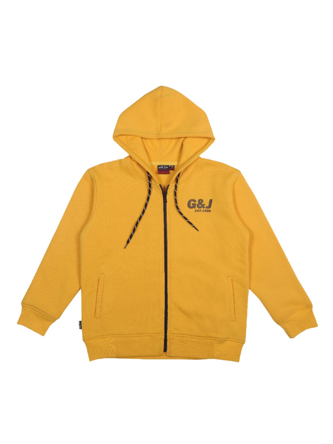 

Gini and Jony Infant Boys Hooded Fleece Bomber Jacket, Mustard