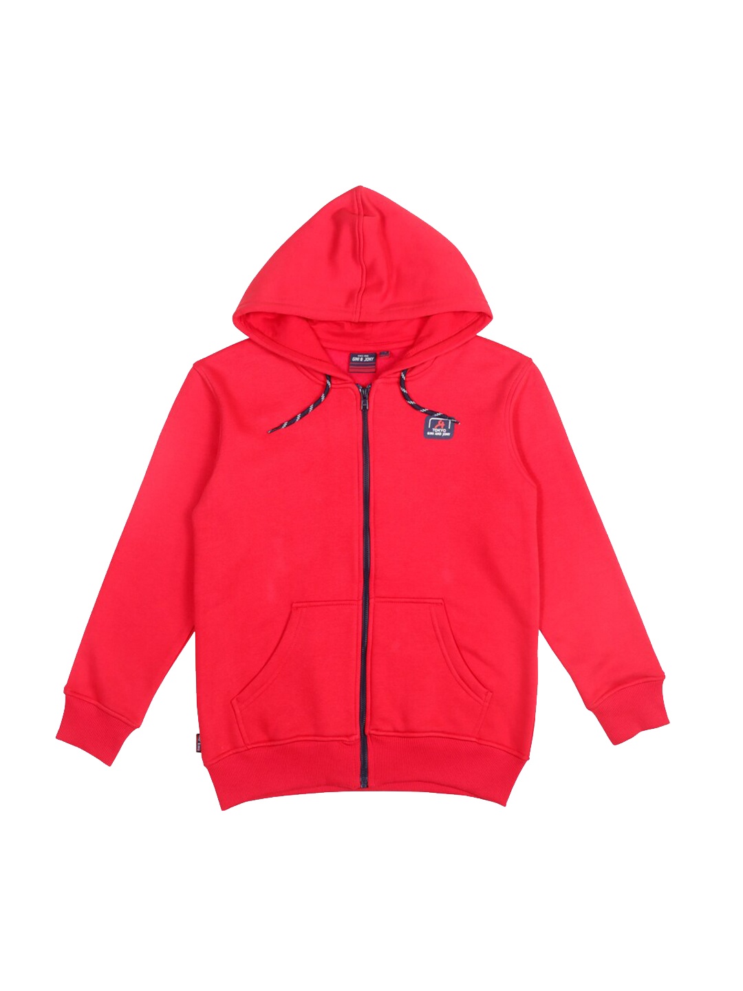 

Gini and Jony Infant Boys Hooded Bomber Jacket, Red