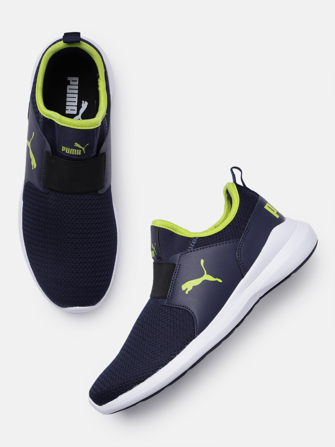 

Puma Men Slip-On Sneakers, Navy blue