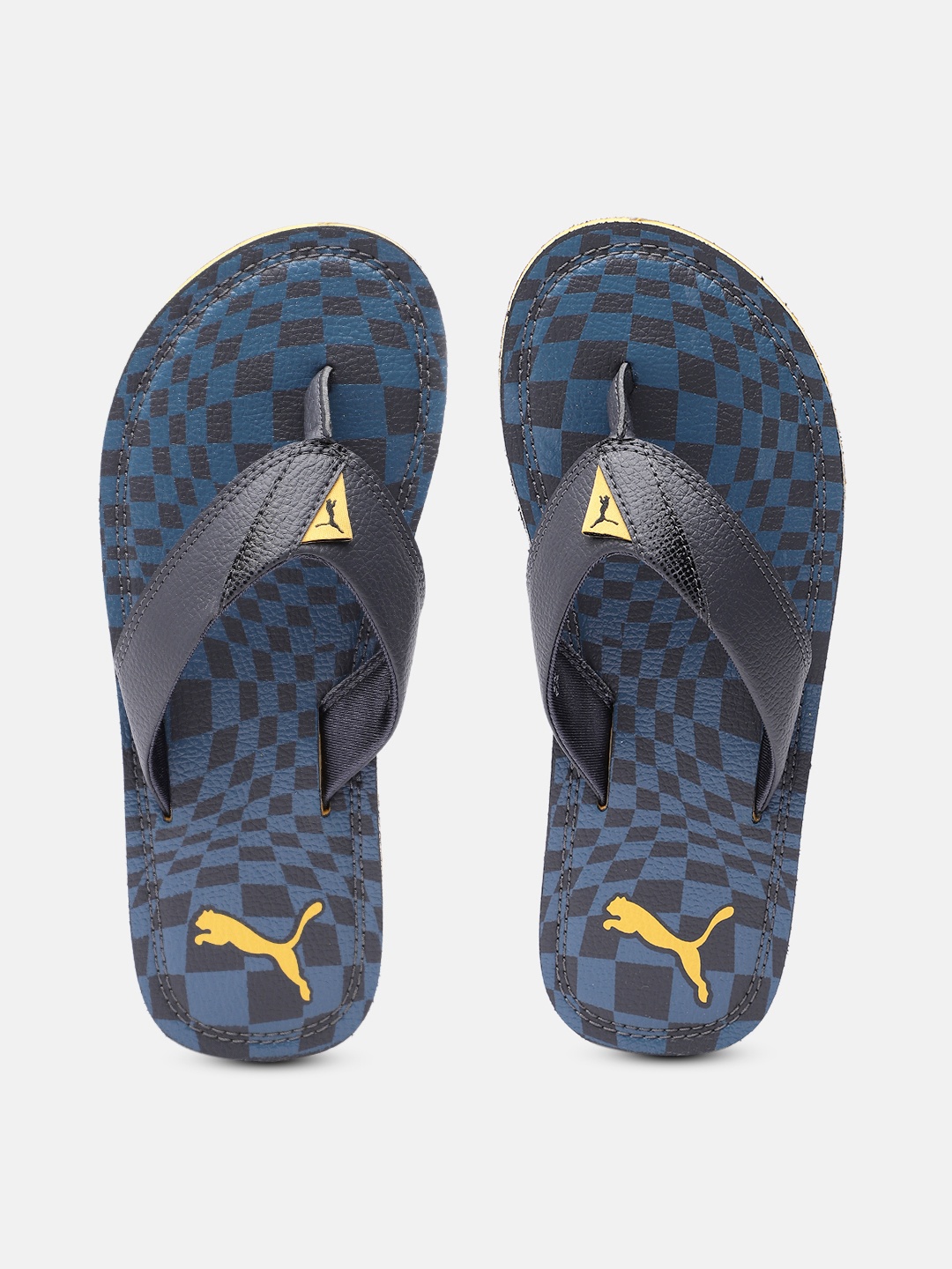 

Puma Men Ketava Pro Printed Thong Flip-Flops, Navy blue