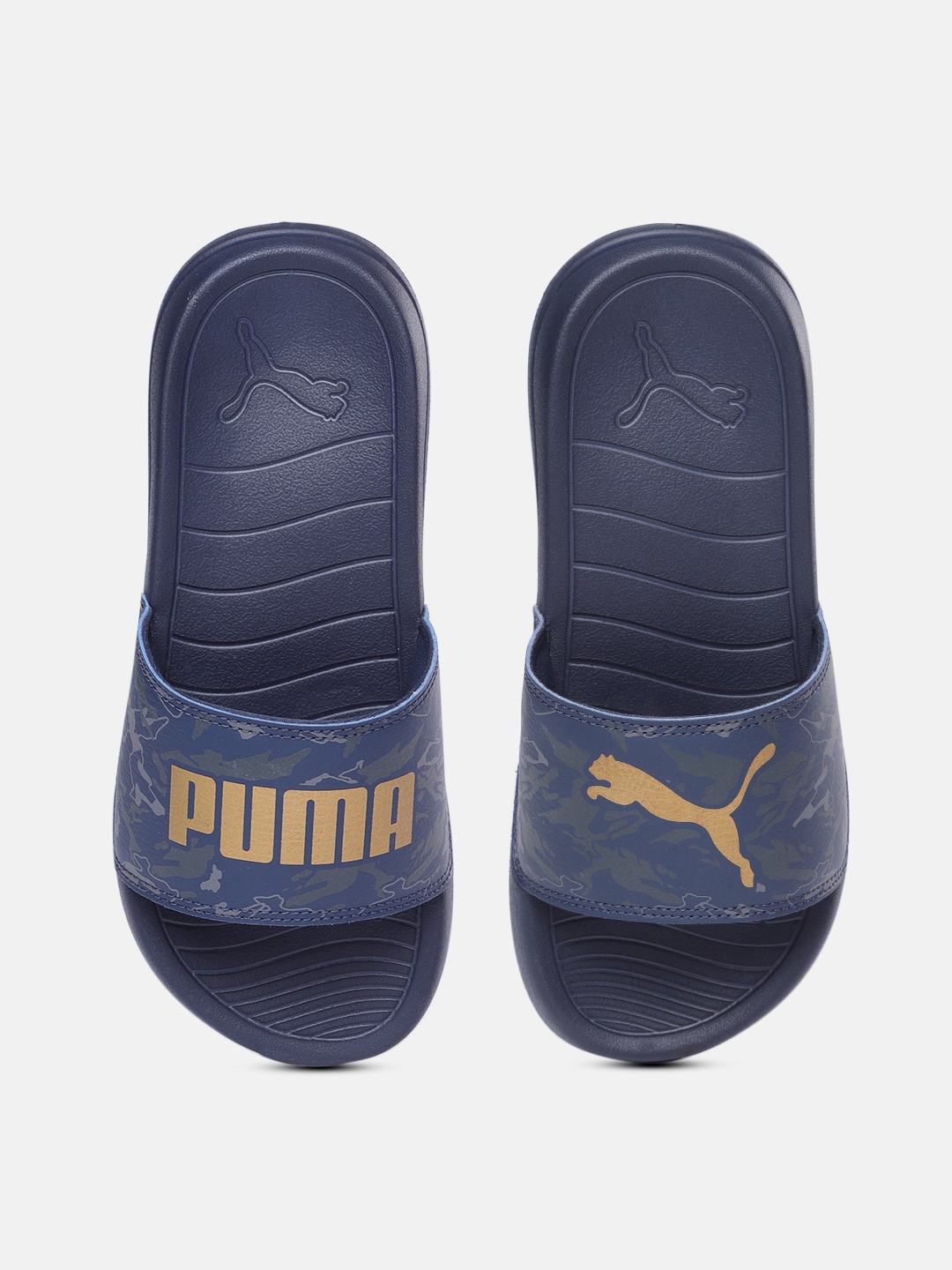 

Puma Unisex Pop Printed Sliders, Blue