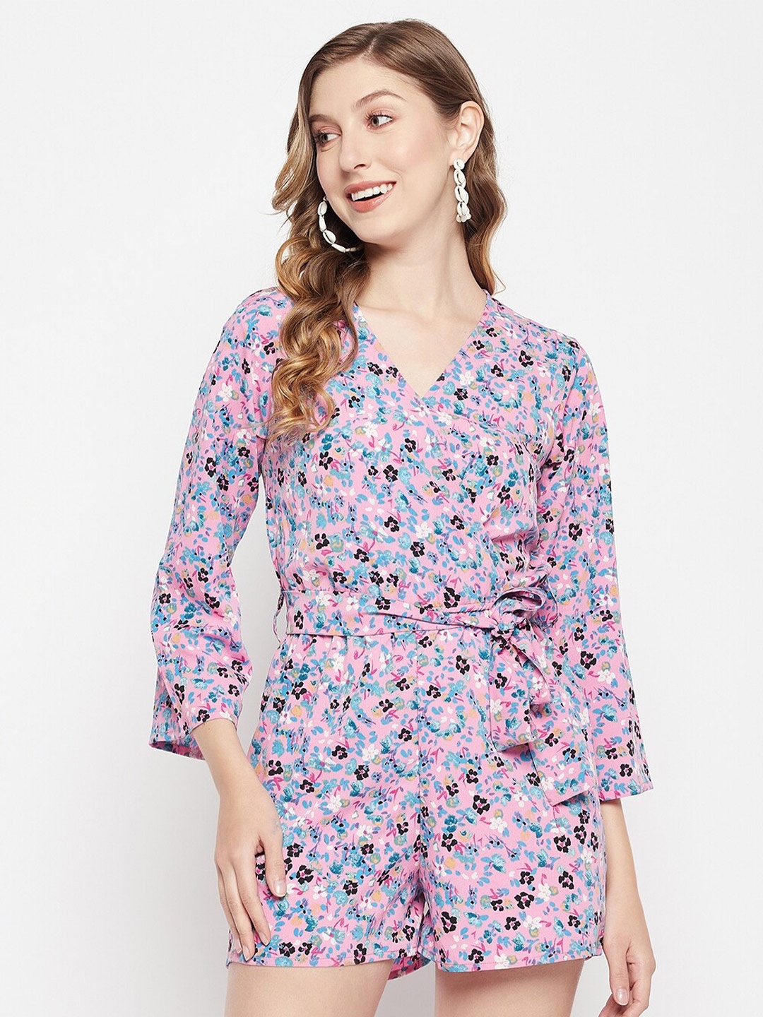 

Fashfun Printed Jumpsuit, Purple