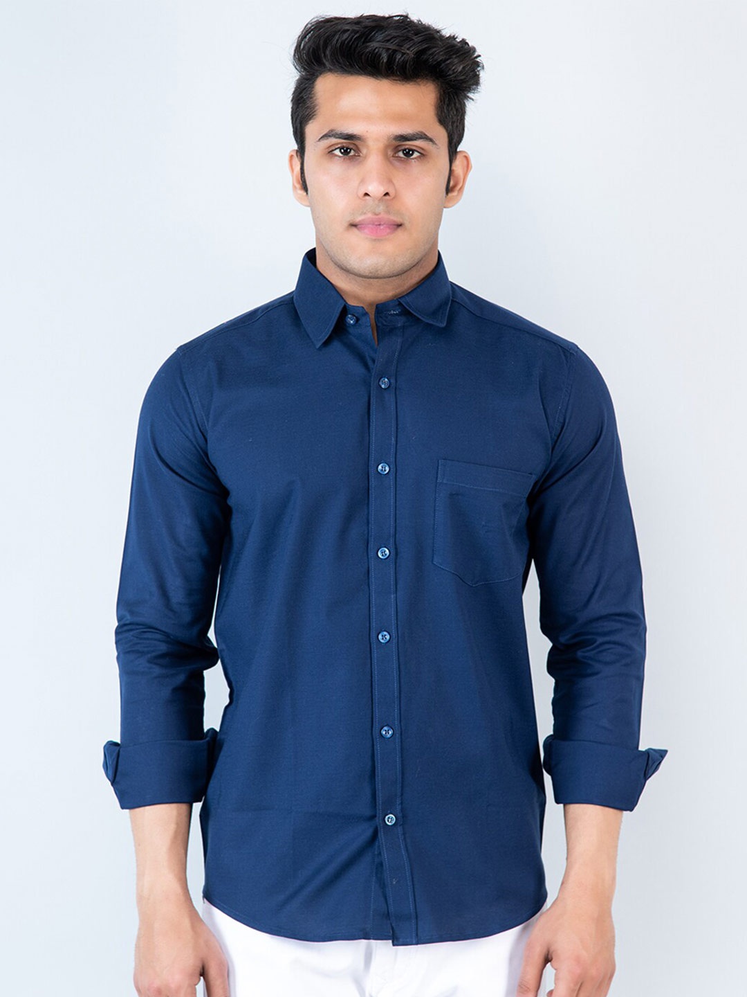 

Tistabene Comfort Cotton Casual Shirt, Blue