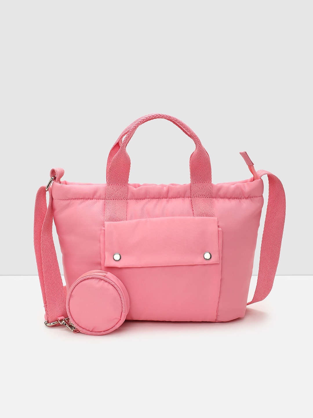 

max Women Set of 2 Solid Travel Accessory, Pink