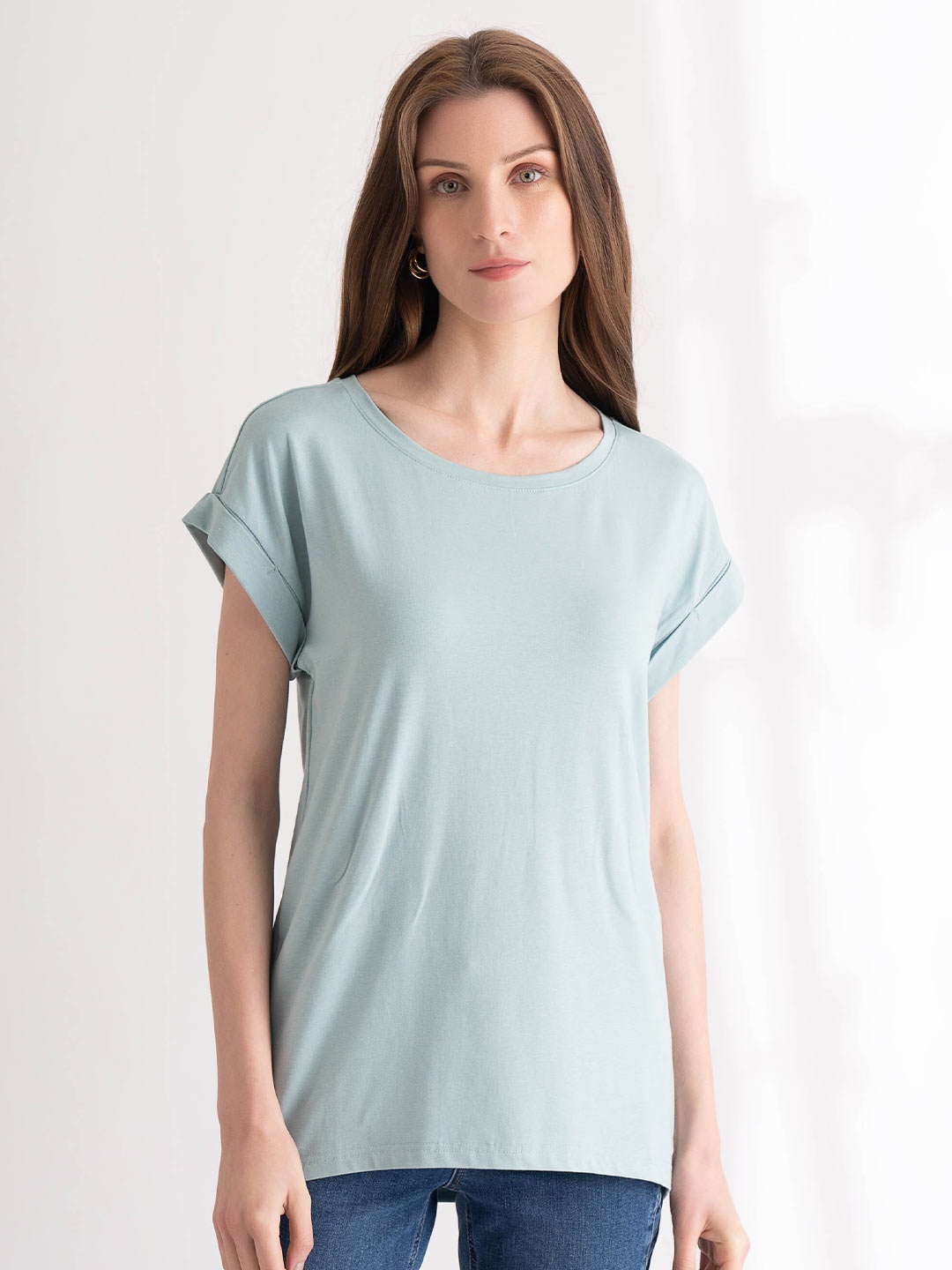 

B.Copenhagen Extended Sleeves T-shirt, Sea green