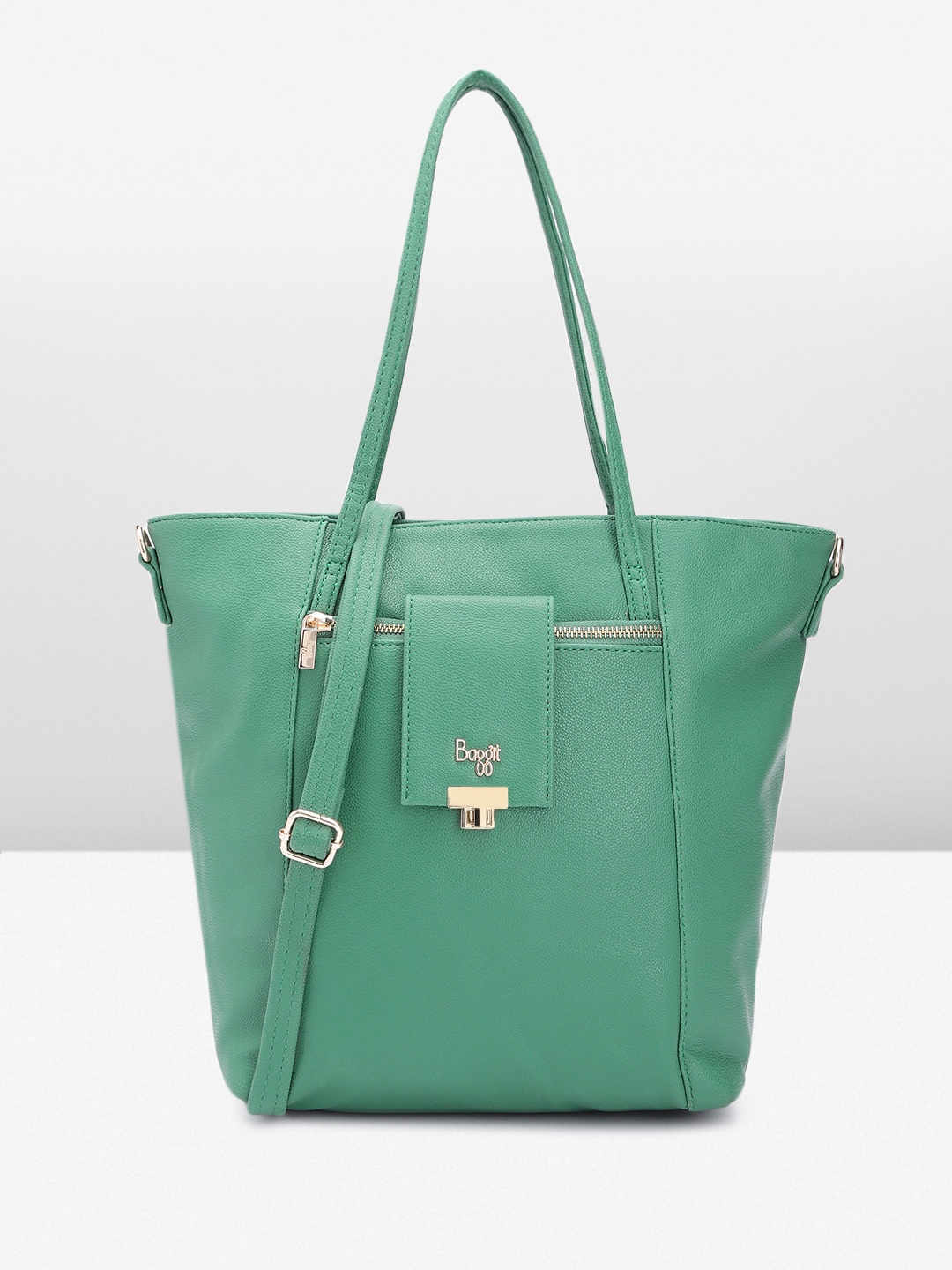 

Baggit Minimal Abstract Textured Shoulder Bag, Green