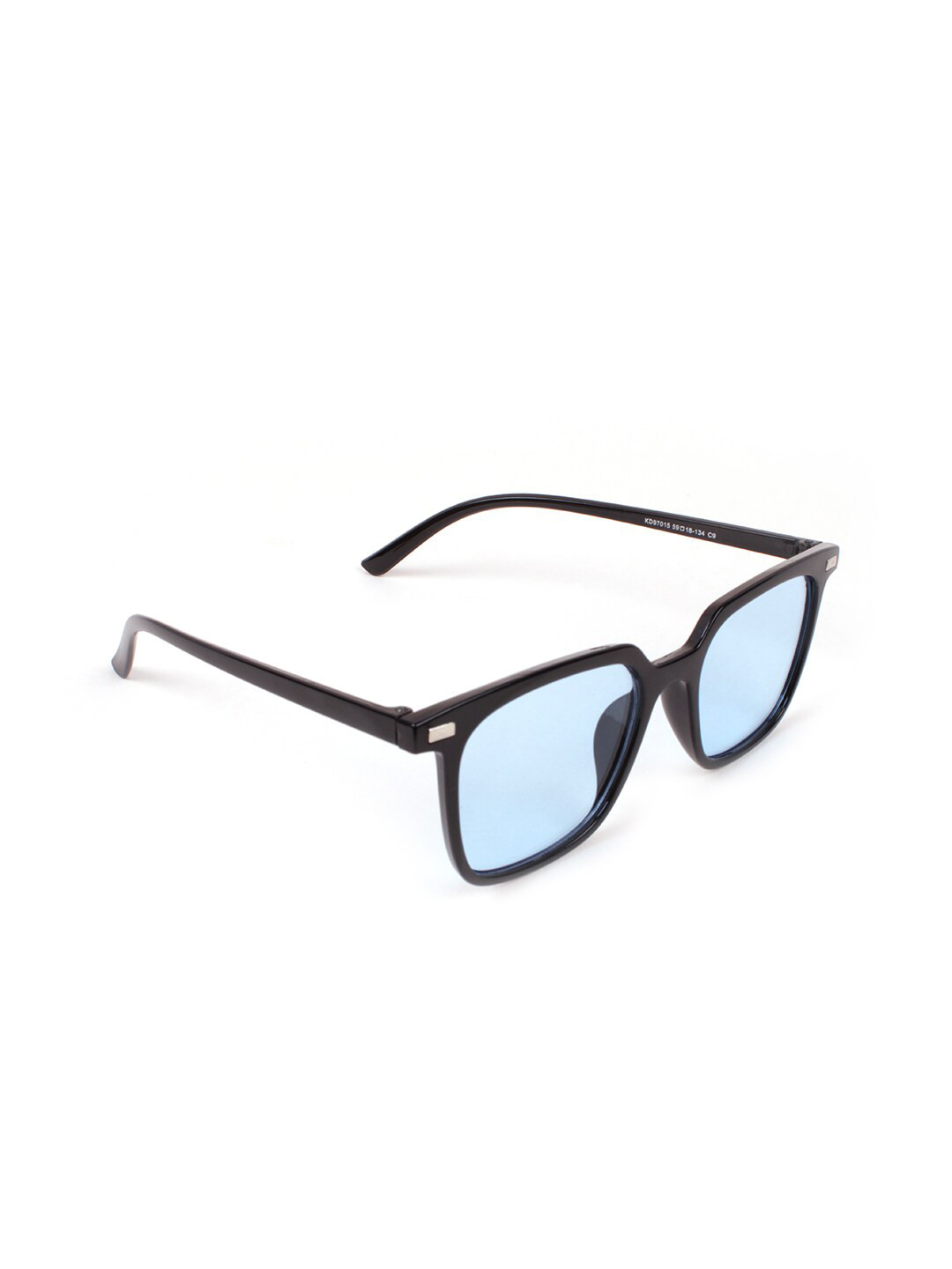 

QUIRKY Unisex Square Sunglasses with UV Protected Lens, Blue