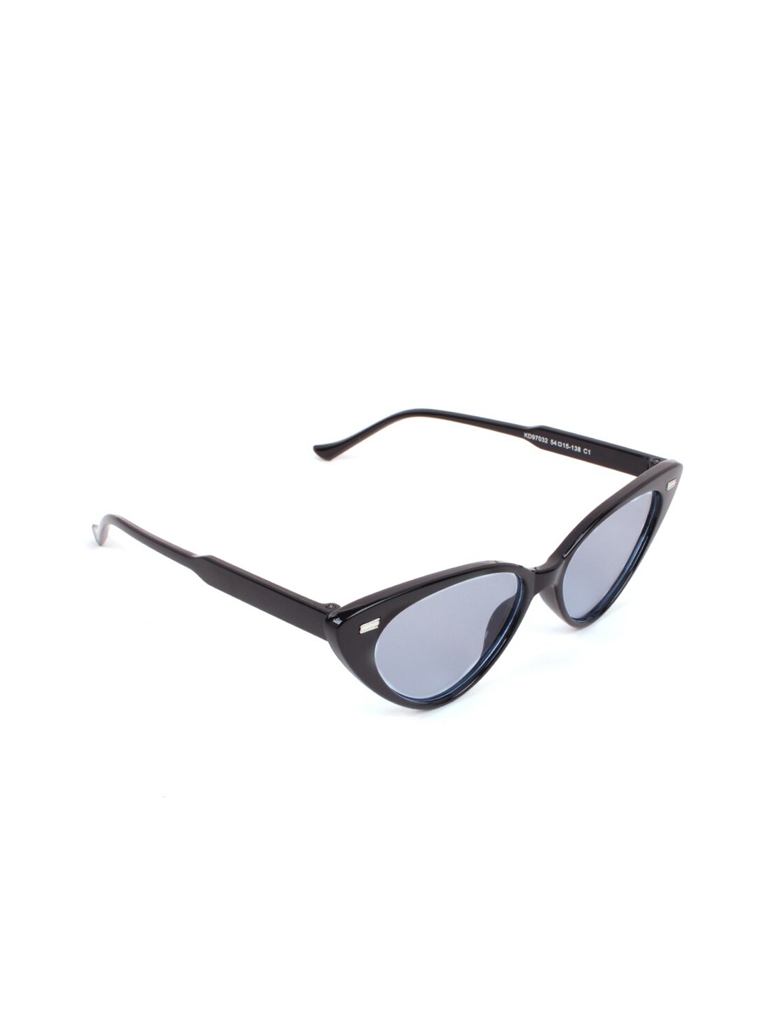 

QUIRKY Cateye Sunglasses with UV Protected Lens, Blue