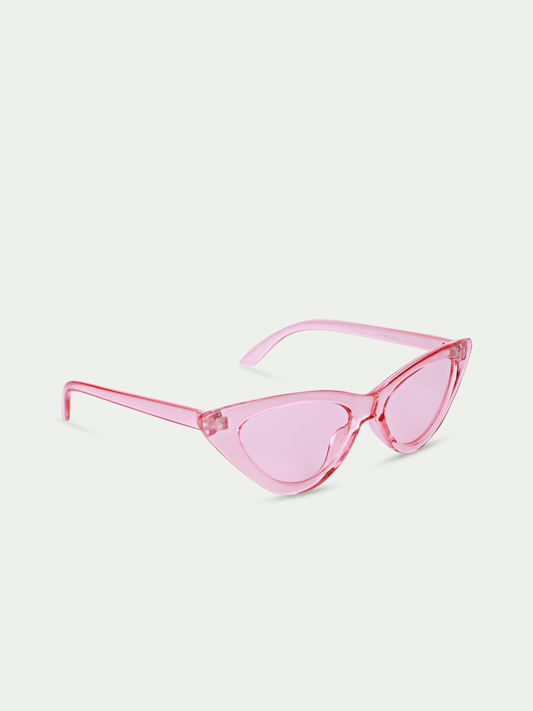 

QUIRKY Lens & Cateye Sunglasses With UV Protected Lens, Pink