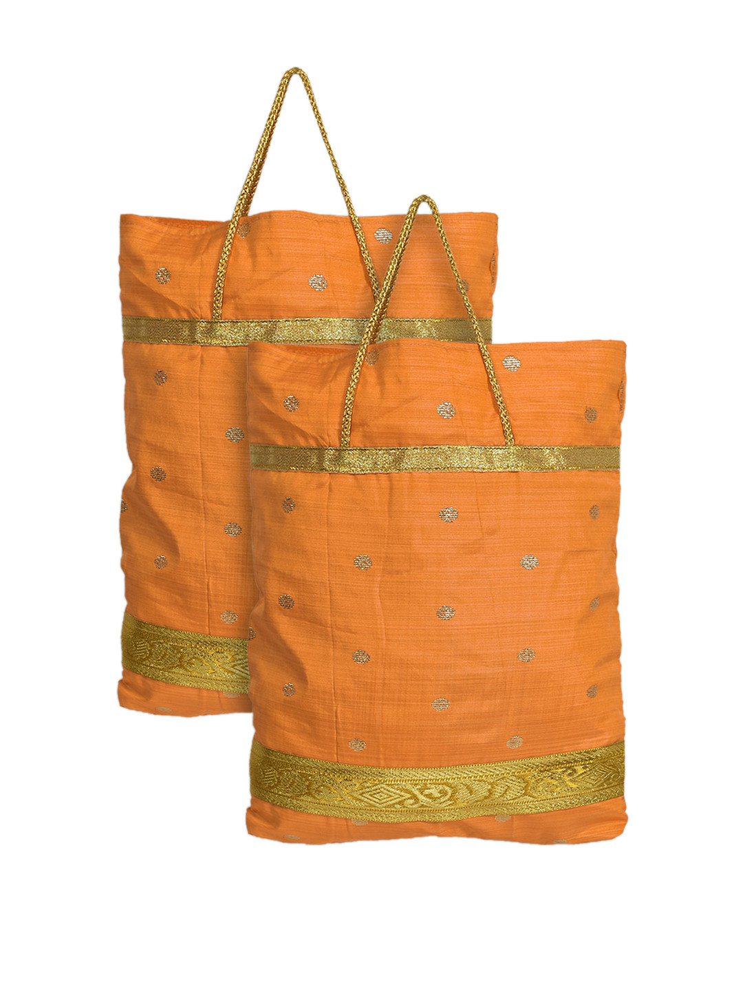 

Kuber Industries Pack Of 2 Oversized Shopper Tote Bag, Yellow