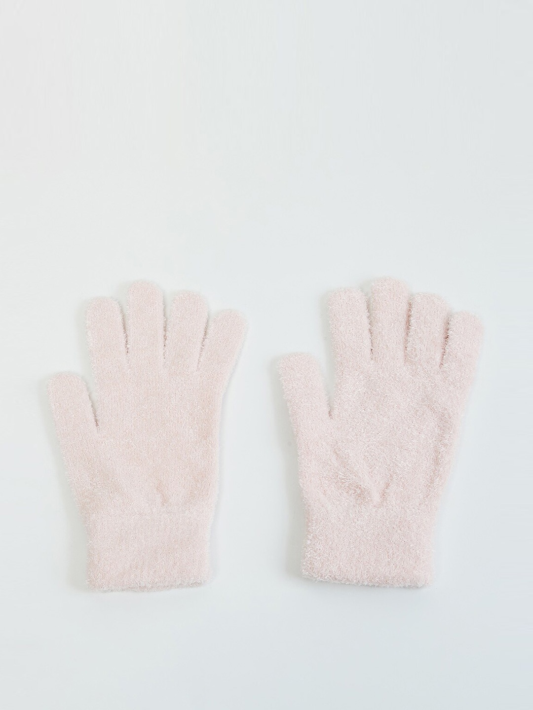 

max Women Cotton Winter Hand Gloves, Nude