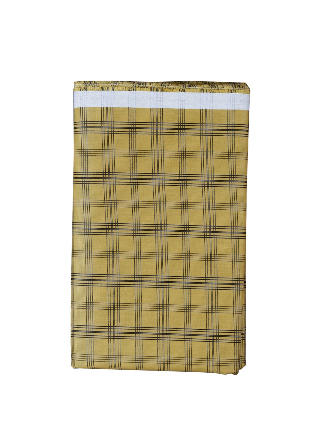 

Ramraj Men Unstiched Checked Shirt Clothing Fabric, Yellow
