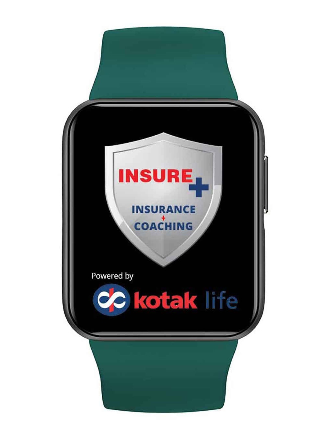 

GOQii Vital Lite 5 lakhs Health & 1 lakh Life Insurance Smartwatch, Green