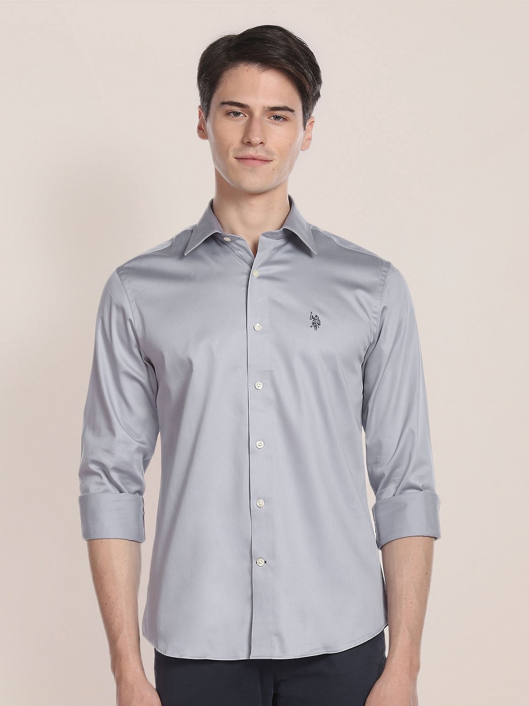 

U.S. Polo Assn. Regular Fit Casual Shirt, Grey