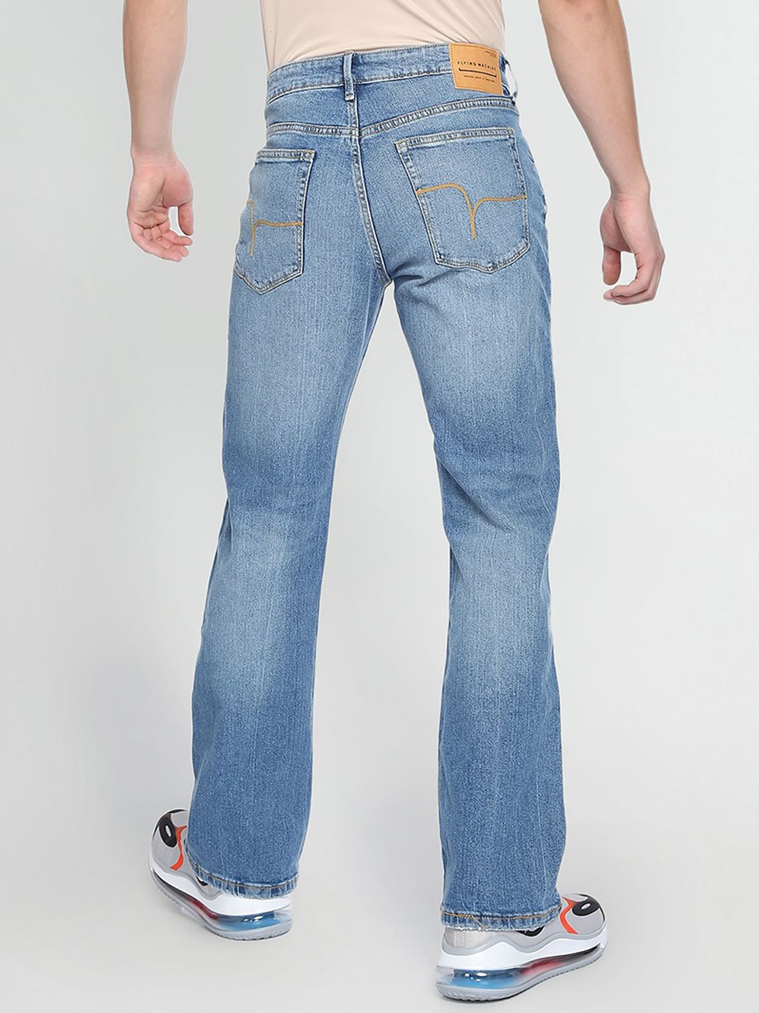 

Flying Machine Bruce Bootcut Classic Vintage Jeans, Blue