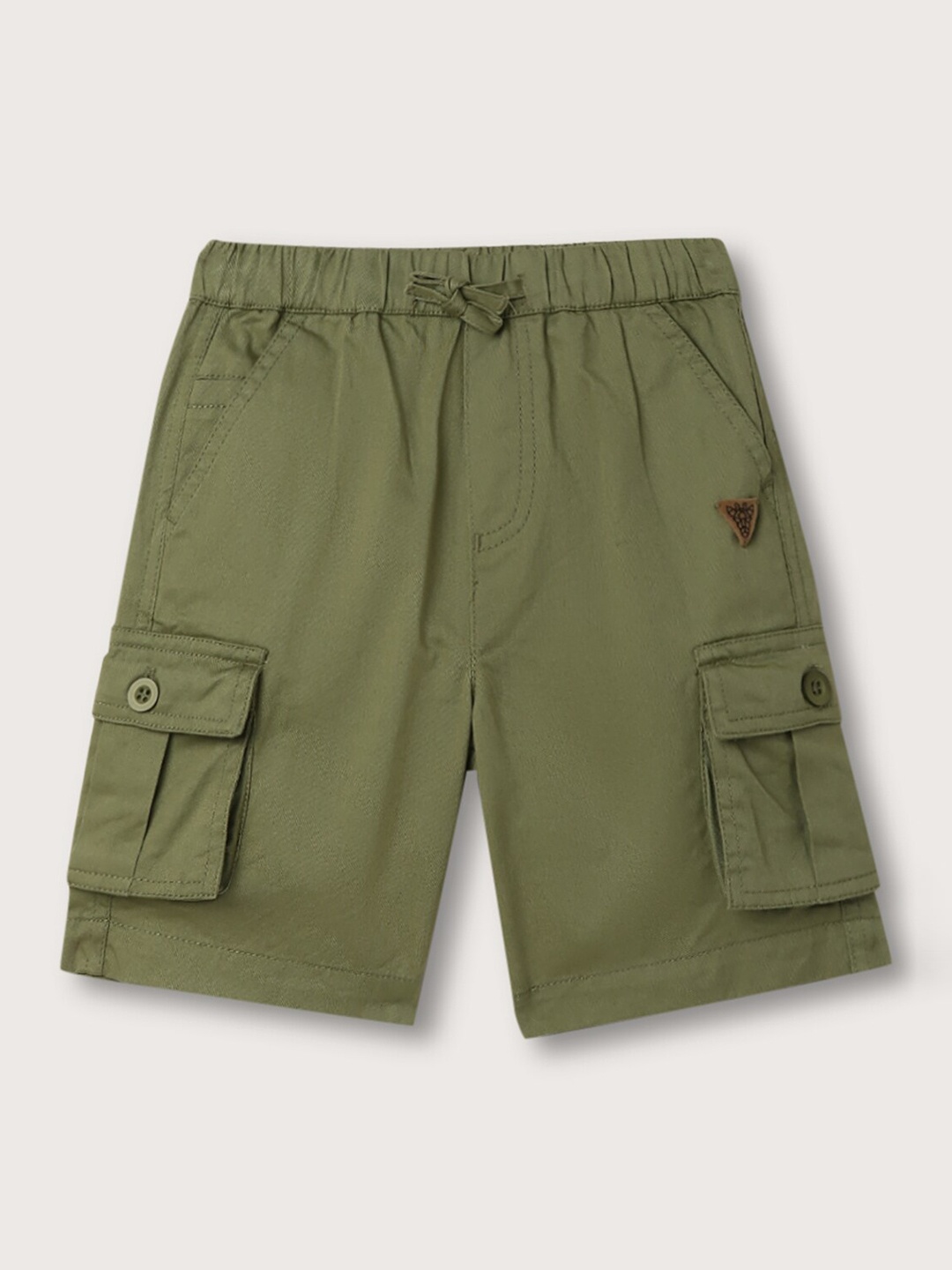 

Blue Giraffe Boys Cargo Shorts, Olive