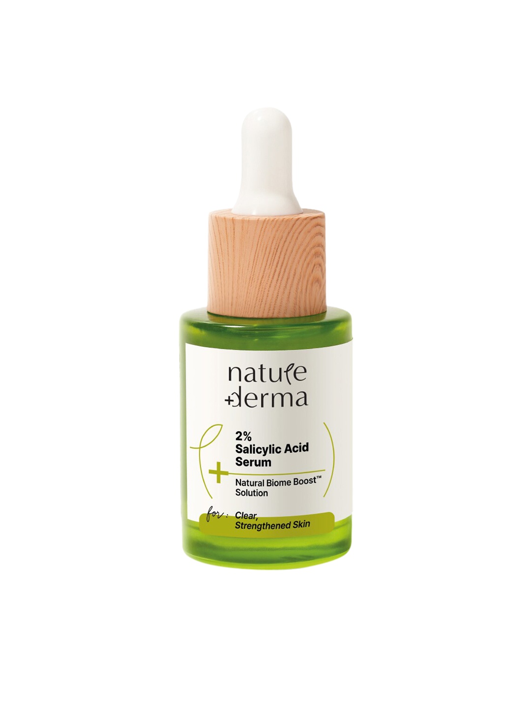 

Nature Derma 10% Salicylic Acid Face Serum with Natural Biome-Boost - 30 ml, Green