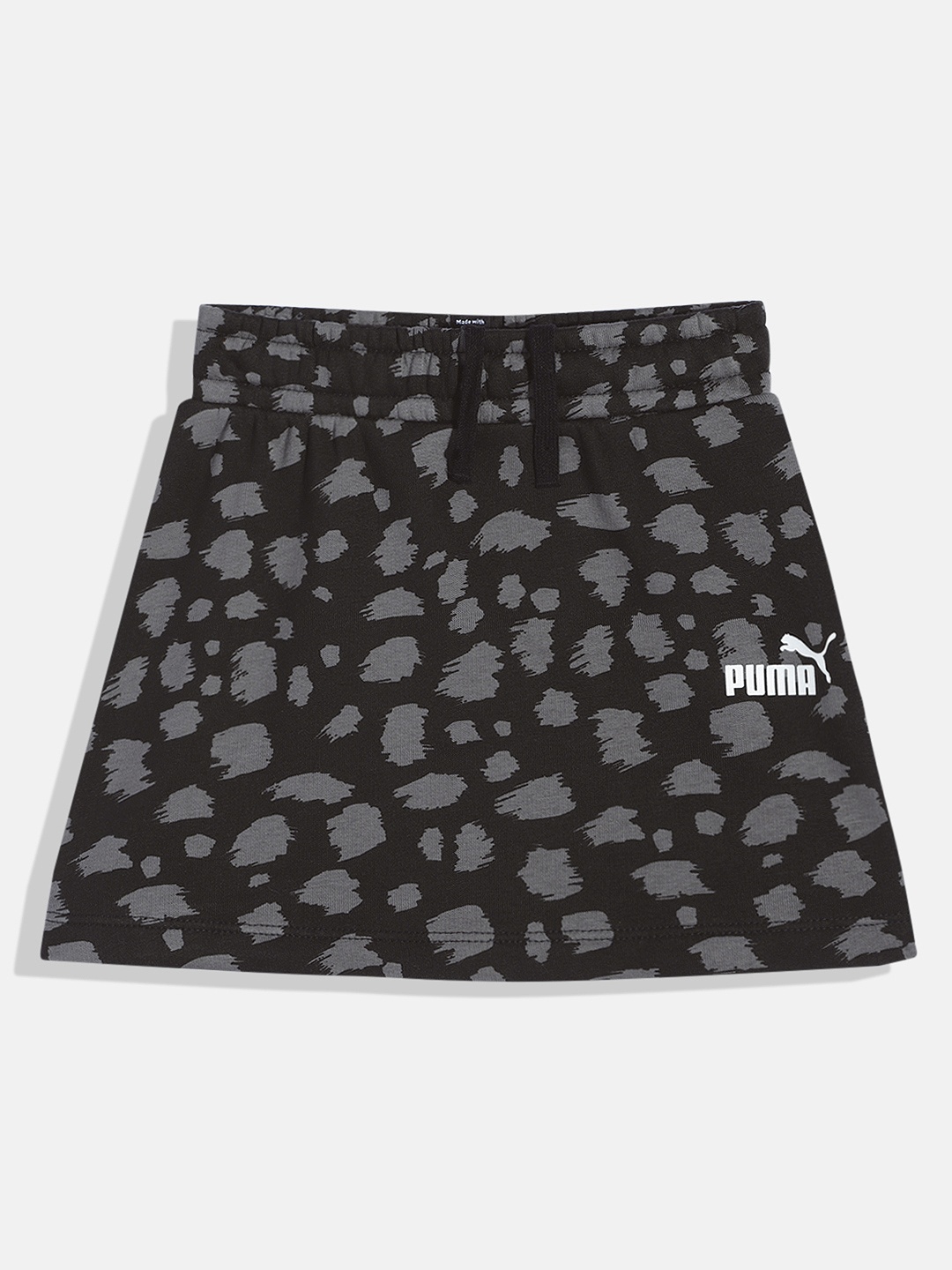 

Puma Girls Essential+ ANIMAL AOP Youth Sustainable Skirt, Black