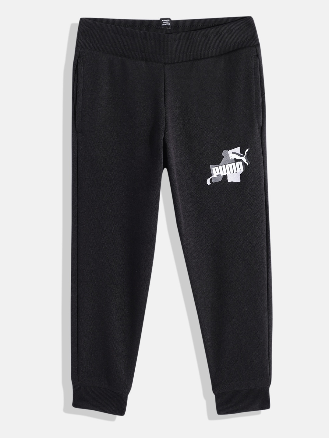

Puma Girls Essential+ Street Art Regular fit Sustainable Joggers, Black