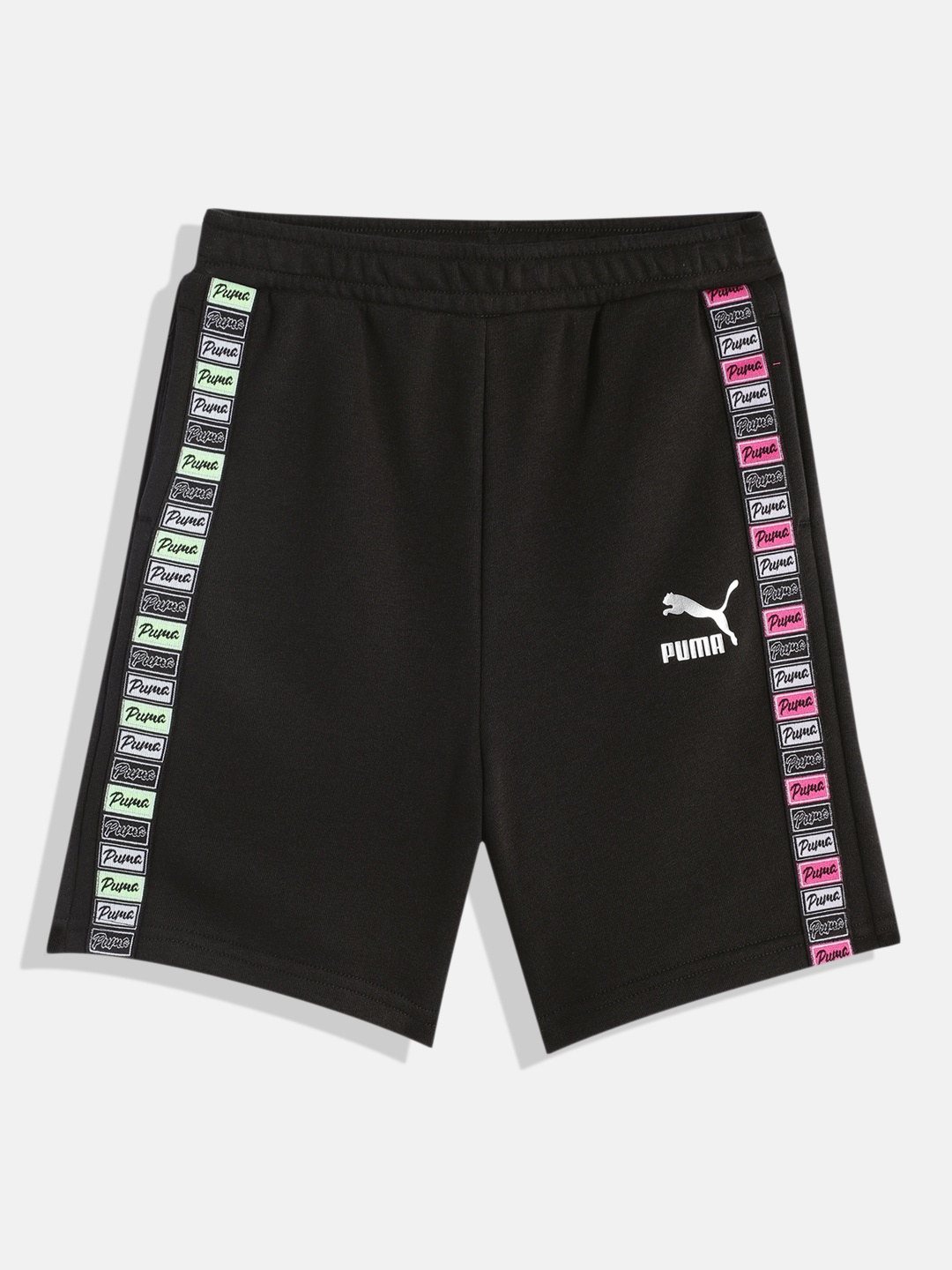 

Puma Girls Ruleb High Rise Shorts, Black