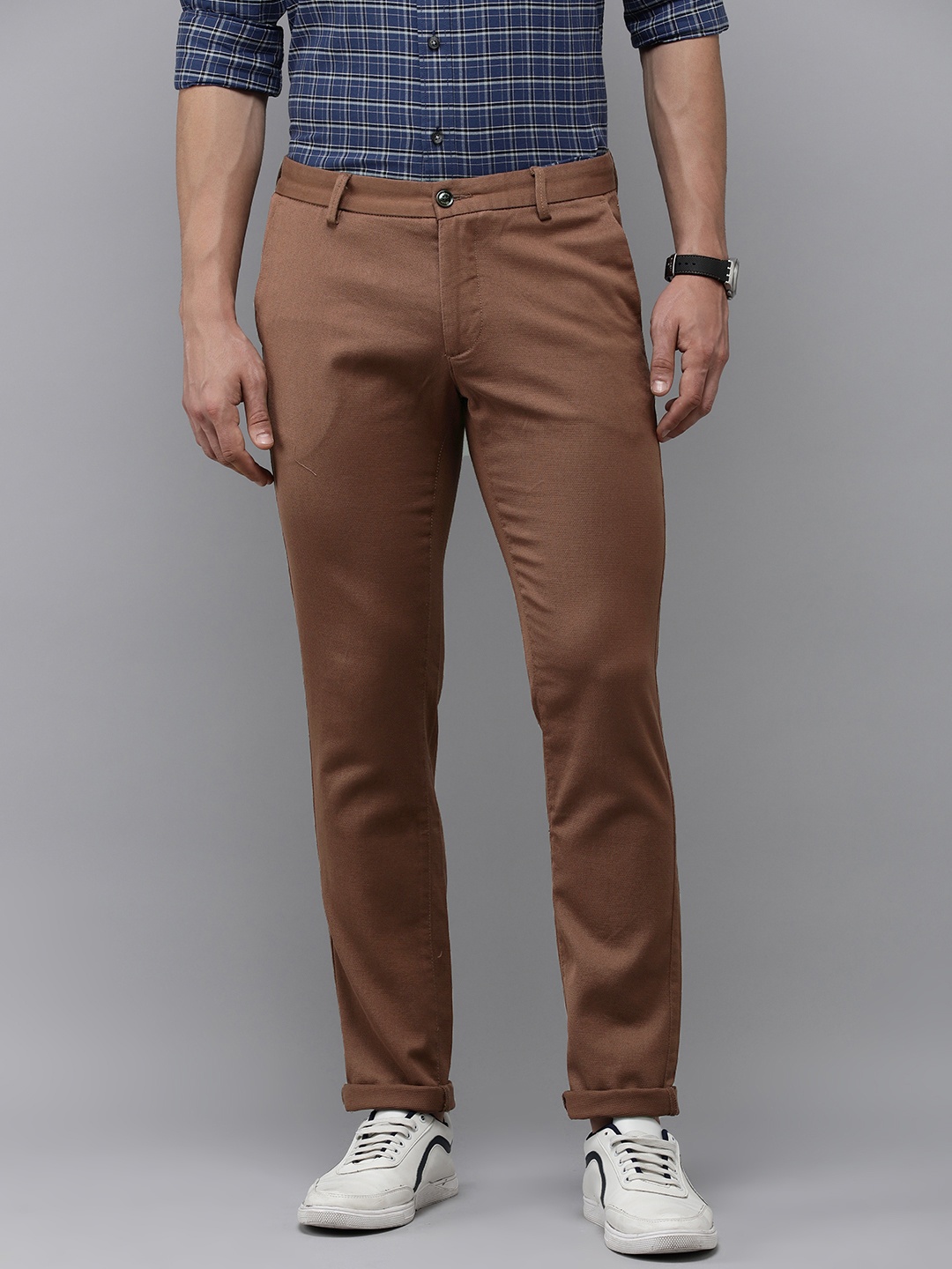 

Arrow Sport Men Slim Fit Chinos, Khaki