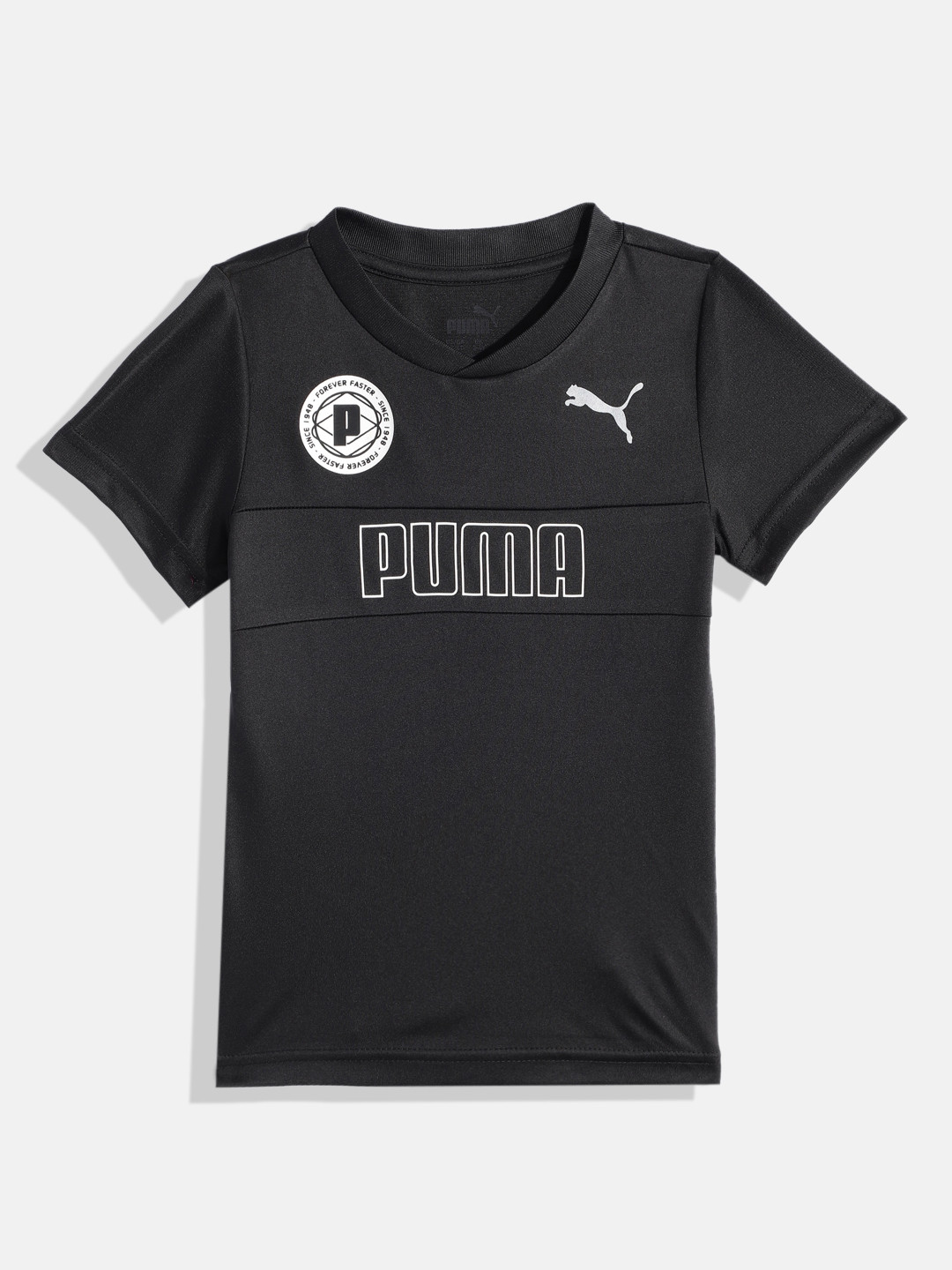 

Puma Boys dryCELL ACTIVE SPORTS Graphic Youth Regular fit Training T-Shirt, Black