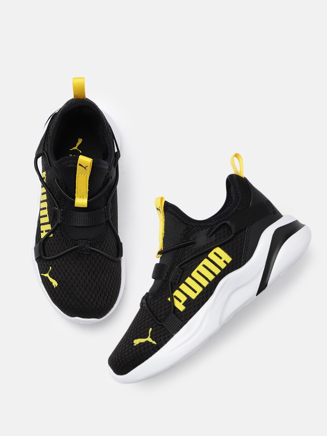 

Puma Kids Rift Pop Slip-On Running Shoes, Black