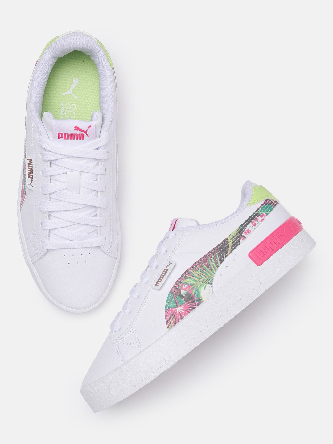 

Puma Girls Jada Vacay Queen Printed Sneakers, White