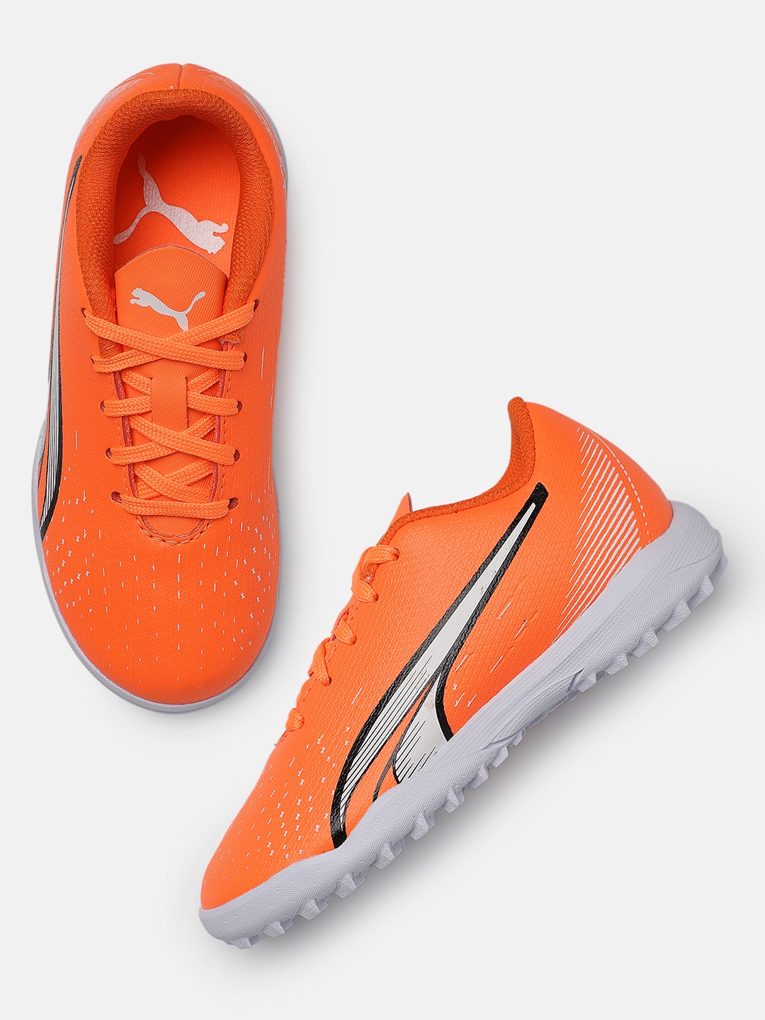 

Puma Kids Ultra Play Football Shoes, Orange