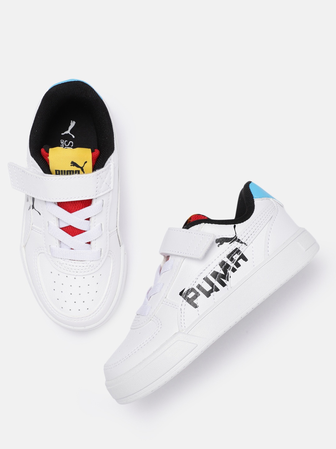 

Puma Kids Caven Brand Love Perforations Sneakers, White