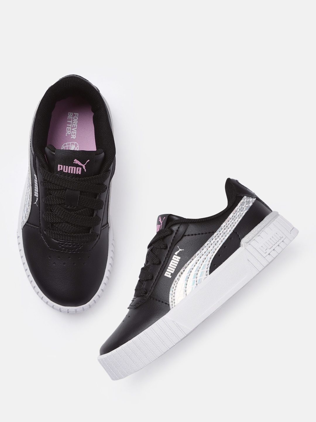 

Puma Girls Sneakers, Black