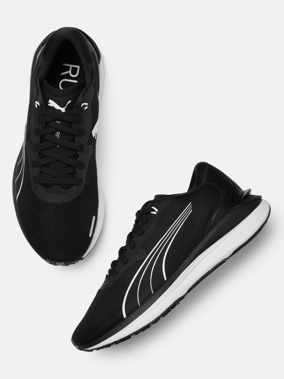 

Puma Kids Black Electrify Nitro 2 Running Shoes