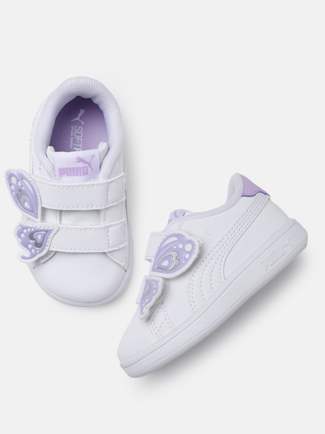 

Puma Girls Slip-On Sneakers, White