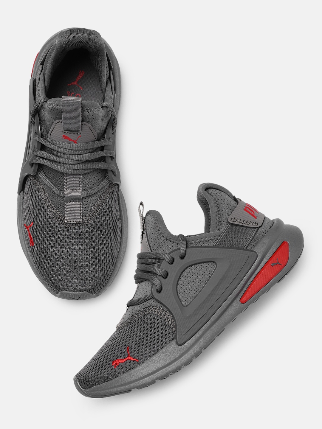 

Puma Kids Softride Enzo Evo Running Shoes, Grey