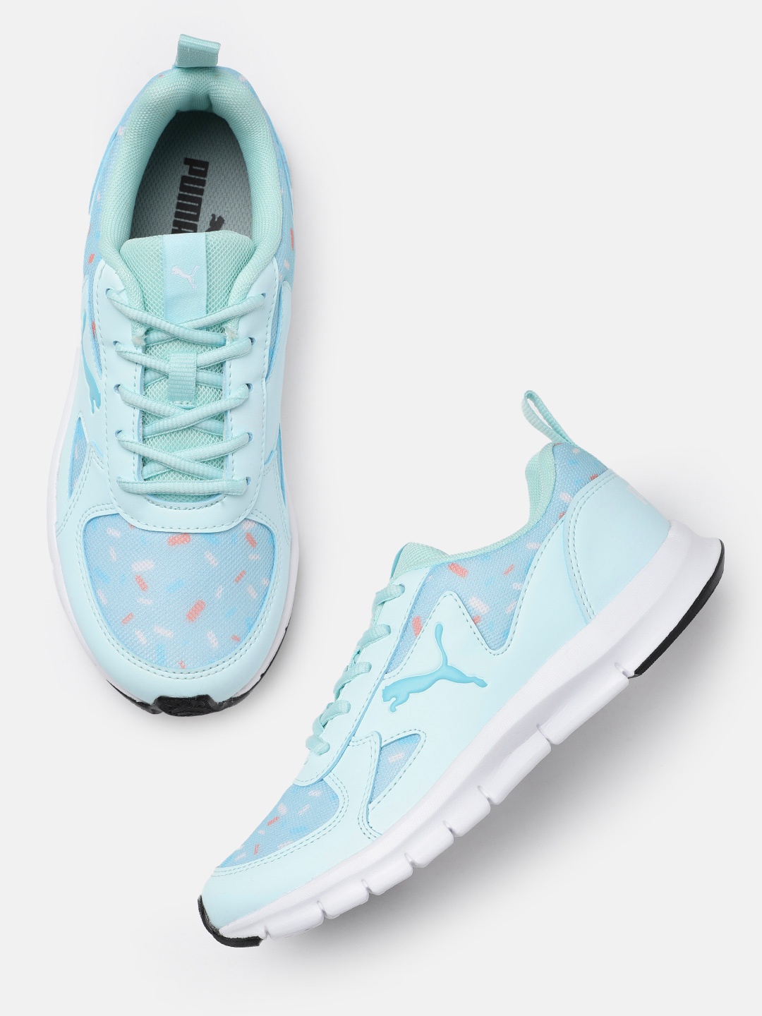 

Puma Kids Printed Sneakers, Blue