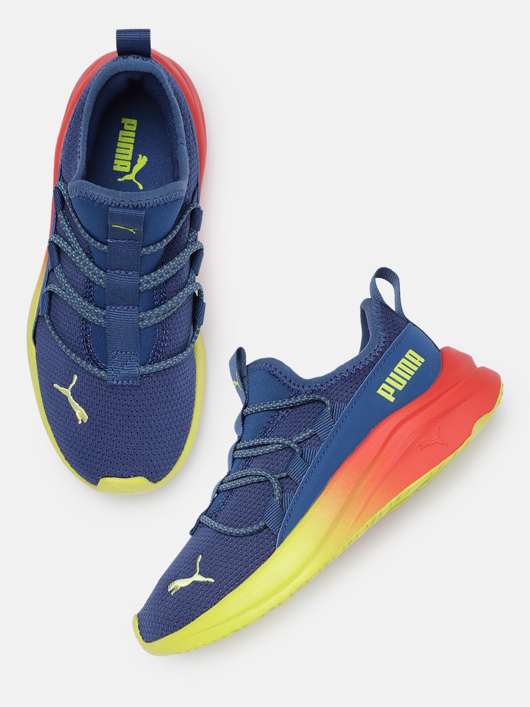 

Puma Kids One4 All Fade Running Shoes, Blue