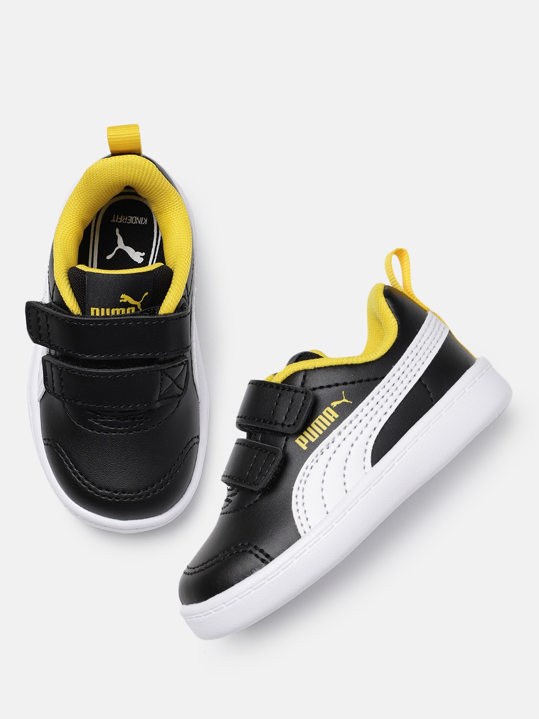 

Puma Kids Courtflex V2 Baby Sneakers, Black