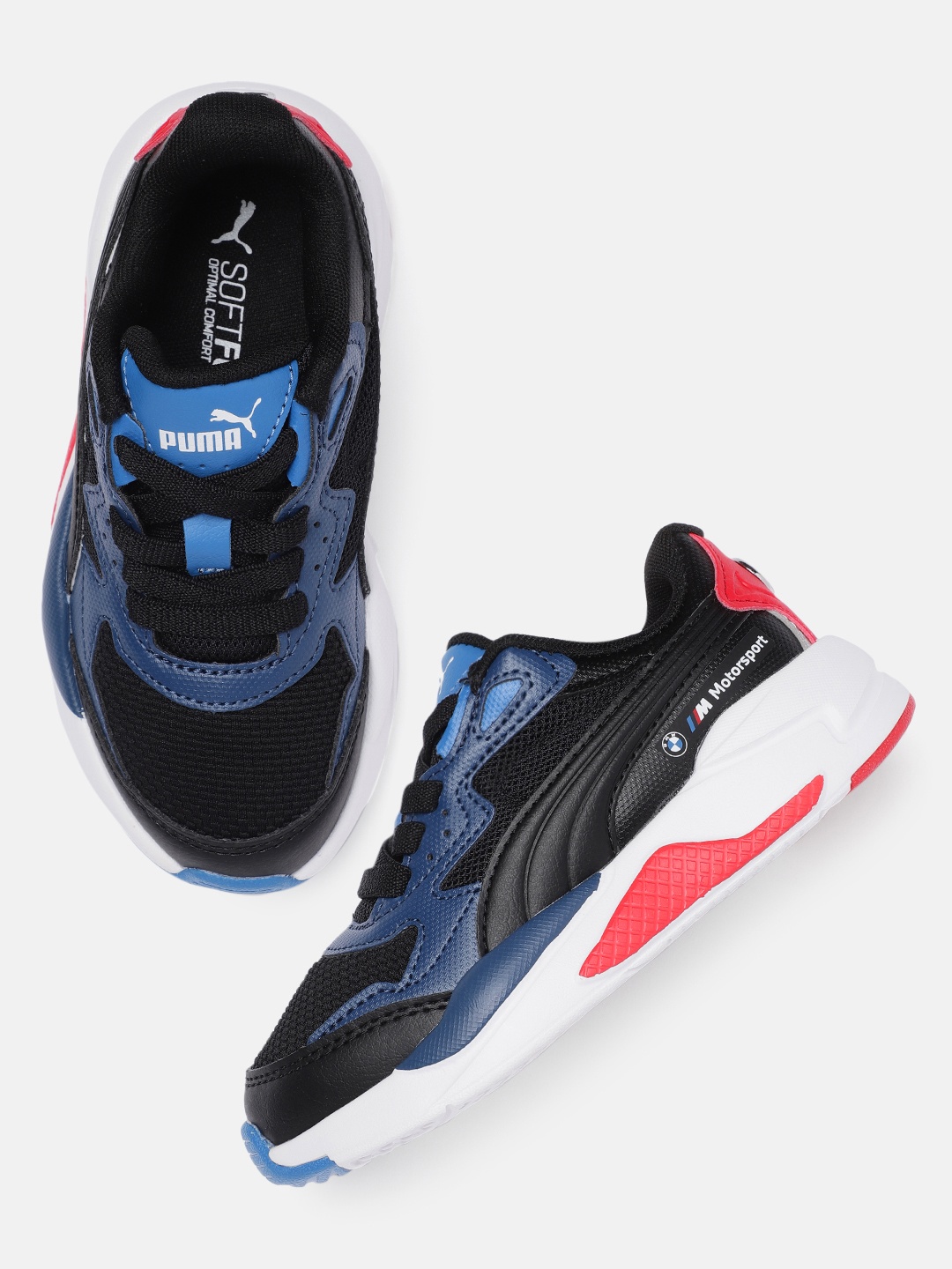 

PUMA Motorsport Kids BMW M X-Ray Speed Sneakers, Black