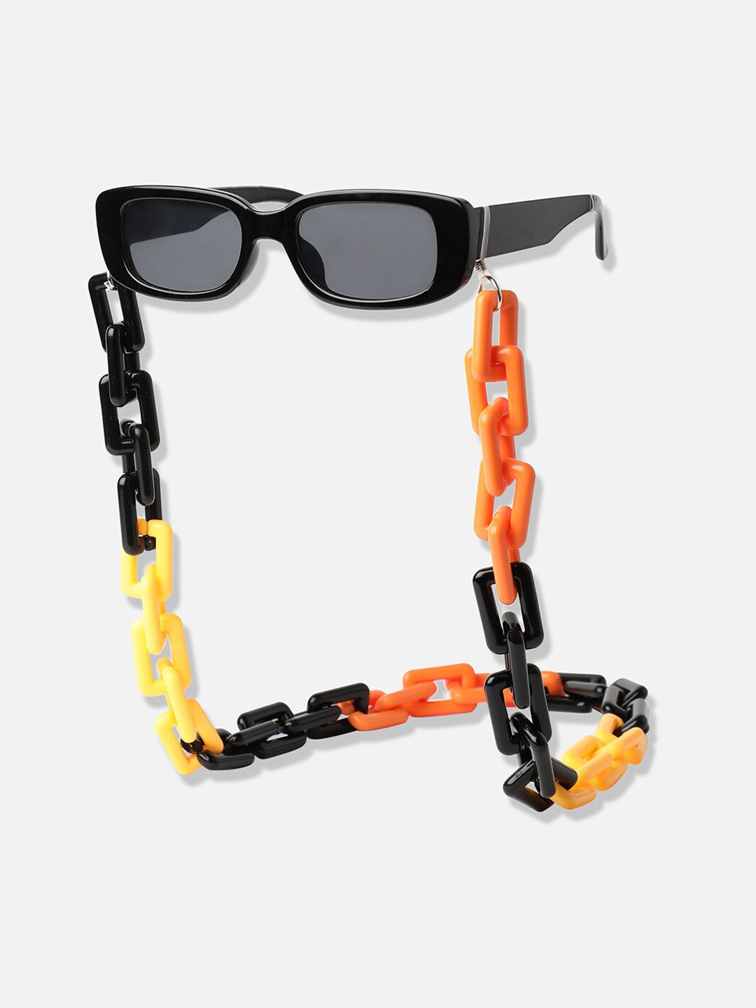 

SOHI Women Sunglass Link Chain, Orange