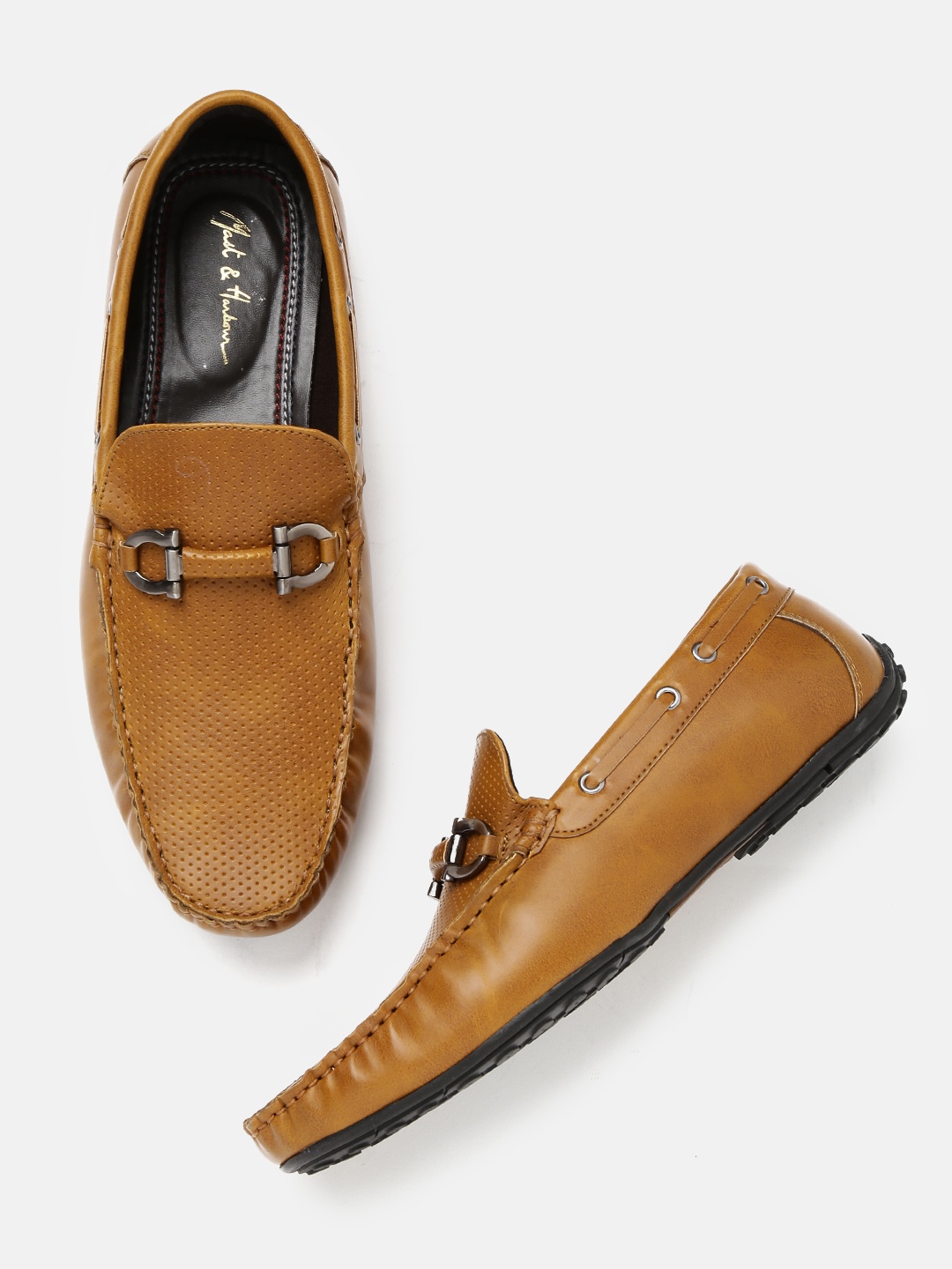 

Mast & Harbour Men Tan Brown Loafers