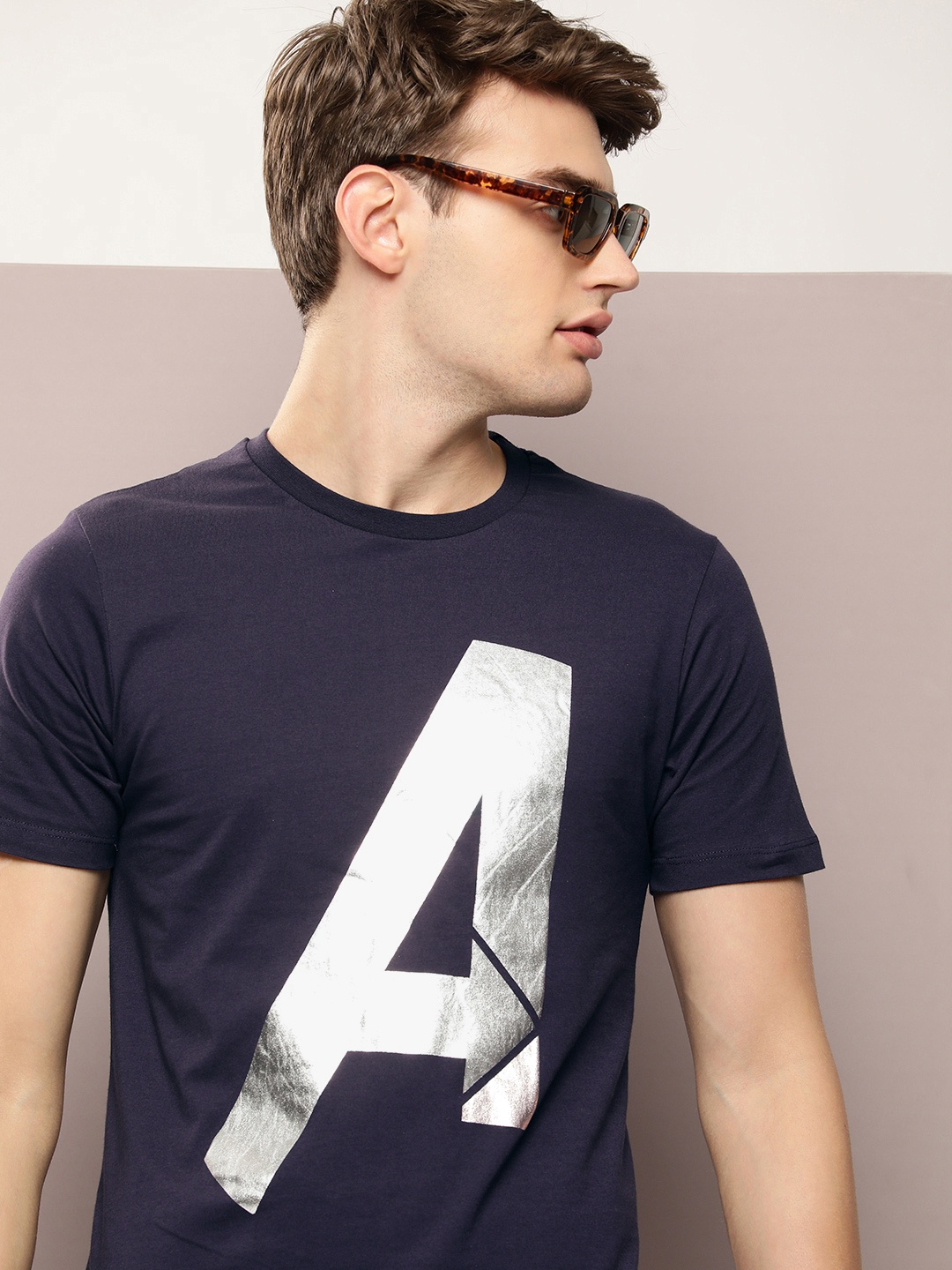 

Kook N Keech Marvel Pure Cotton Avengers Printed T-shirt, Blue