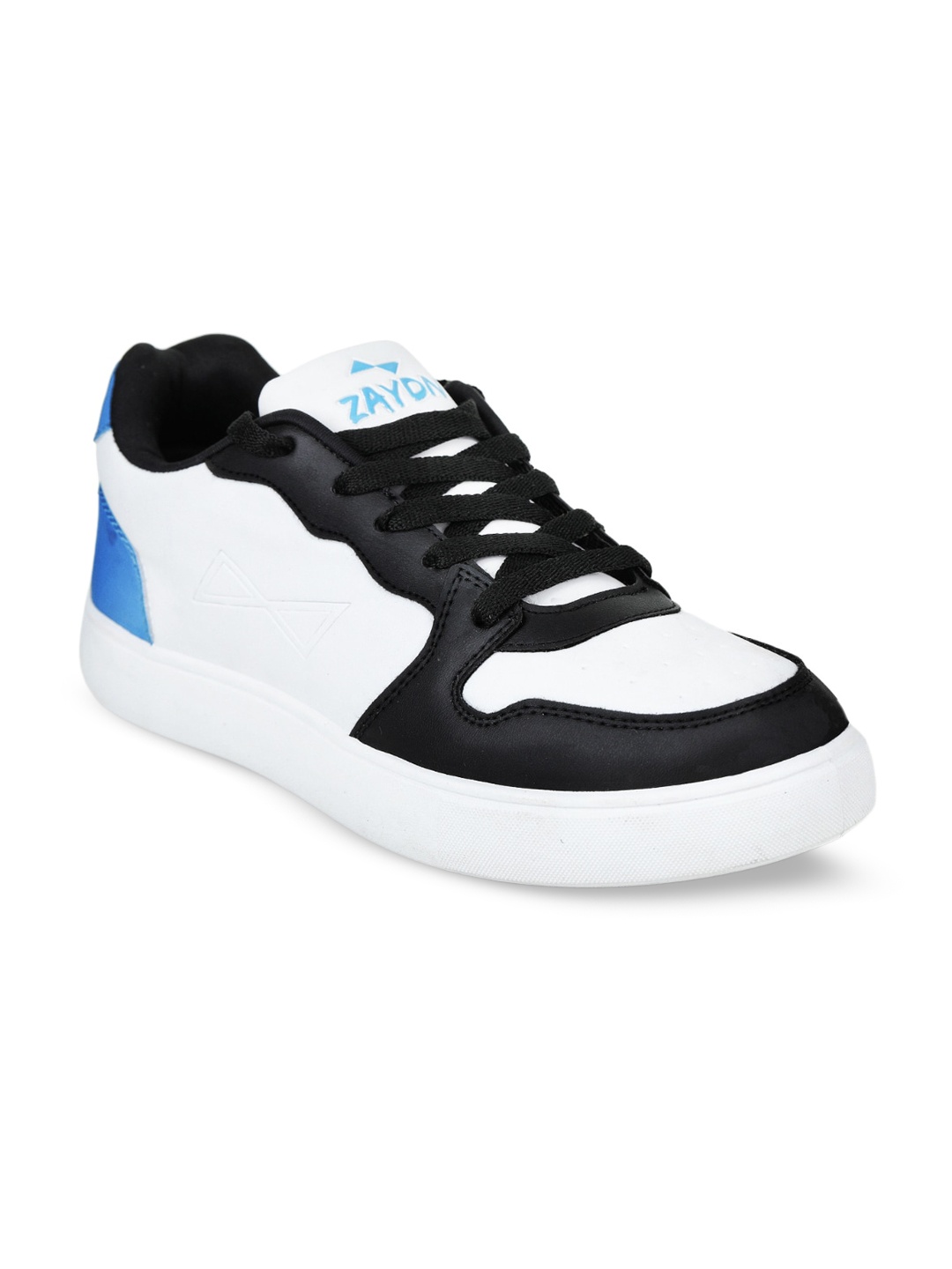 

ZAYDN Men Colourblocked Lightweight Sneakers, White