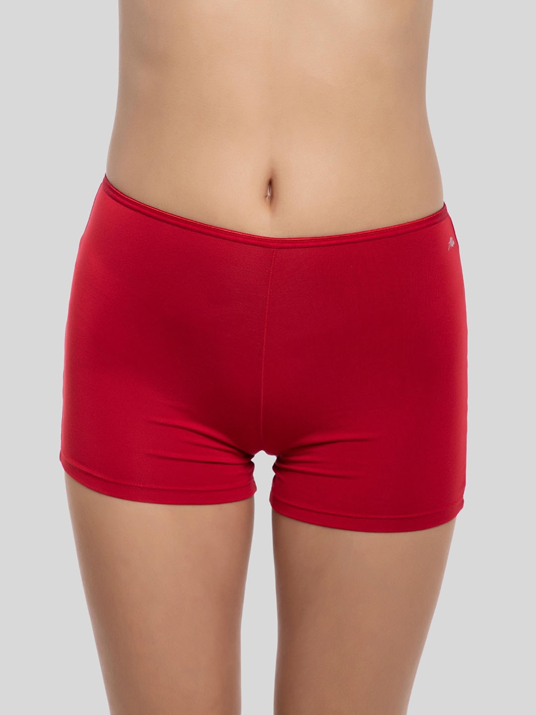 

Ashleyandalvis Women Pack of 1 Anti-Bacterial Anti Odour Modal Boyshort AA-BOS-SR, Red