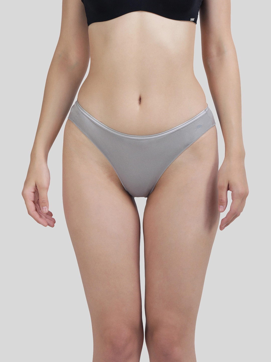 

Ashleyandalvis Women Pack of 1 Anti-Bacterial Anti Odour Modal Bikini AA-BIK-MG, Grey